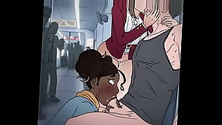 Sceny seksu z anime osadzone w metropolitalnym krajobrazie miasta.